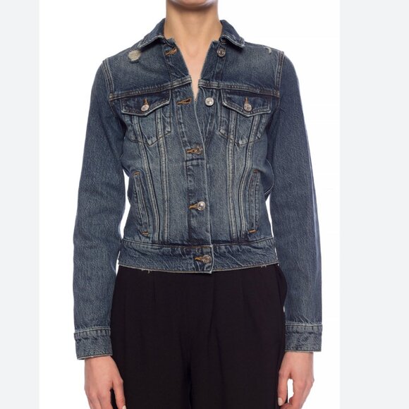 All Saints Jackets & Blazers - All Saints "Hay" Denim Jacket